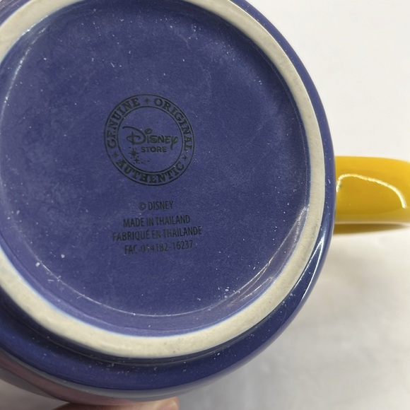 Disney Store Snow White Evil Queen Tsum Tsum Purple & Yellow 3D Mug Cup 16oz - Picture 9 of 13